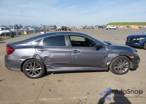 2020 Honda Civic Ex z USA, uszkodzony, nr VIN 19XFC1F32LE207526